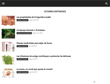 Tablet Screenshot of hierbamedicinal.es